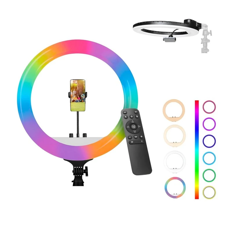 DIGITEK® (DRL-18RT) Profesional 46cm (18 Inch) LED Ring Light with Remote Control, Runs on AC Power with No Shadow apertures, Ideal use for Makeup Artist, Video Shoot, Fashion Photography & Many More DIGITEK® (DRL-18RT) Profesional 46cm (18 Inch) LED Ring Light with Remote Control, Runs on AC Power with No Shadow apertures, Ideal use for Makeup Artist, Video Shoot, Fashion Photography & Many More