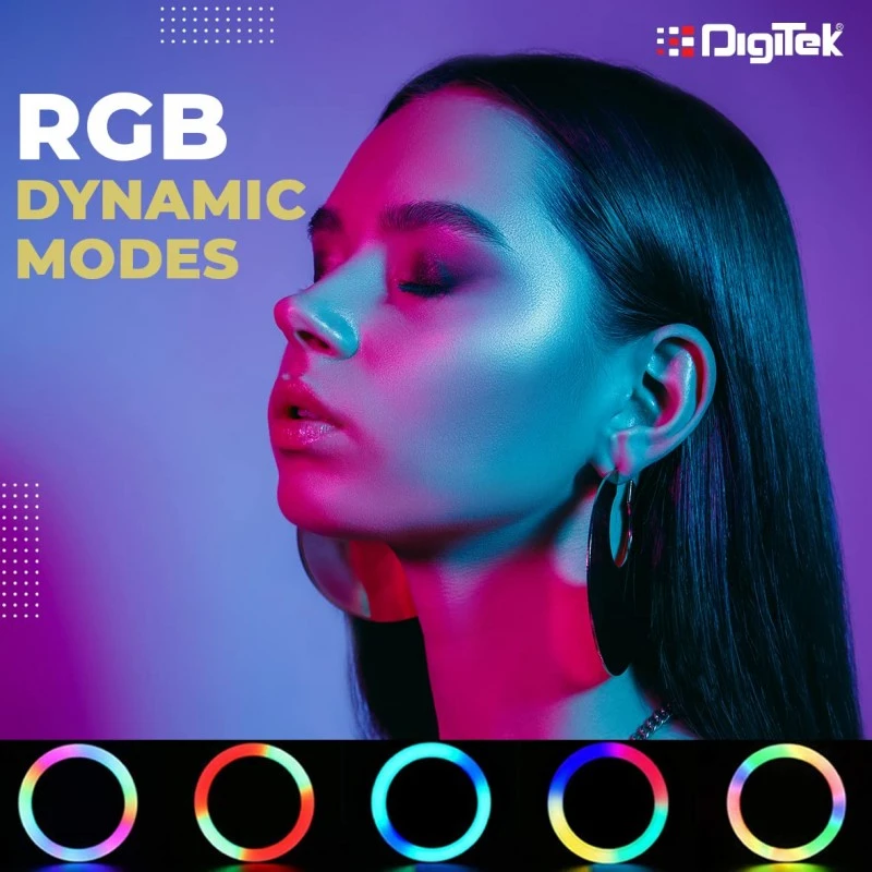 DIGITEK® (DRL-18RT) Profesional 46cm (18 Inch) LED Ring Light with Remote Control, Runs on AC Power with No Shadow apertures, Ideal use for Makeup Artist, Video Shoot, Fashion Photography & Many More DIGITEK® (DRL-18RT) Profesional 46cm (18 Inch) LED Ring Light with Remote Control, Runs on AC Power with No Shadow apertures, Ideal use for Makeup Artist, Video Shoot, Fashion Photography & Many More