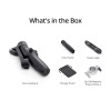 DJI OSMO Mobile 6 Smartphone Gimbal Stabilizer, 3-Axis Phone Gimbal, Built-in Extension Rod, Portable and Foldable for Android & iPhone, Vlogging Stabilizer, YouTube, Instagram Reel Video, (Black)