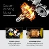 DYLECT Digital Tyre Inflator for Car, 12V DC, 22mm Cylinder, Upto 150 PSI, Portable Air Compressor Pump with LED Light, Auto Shut-Off, Sleek and Portable, Copper Winding, Fast Inflation, Carry Bag DYLECT Digital Tyre Inflator for Car, 12V DC, 22mm Cylinder, Upto 150 PSI, Portable Air Compressor Pump with LED Light, Auto Shut-Off, Sleek and Portable, Copper Winding, Fast Inflation, Carry Bag