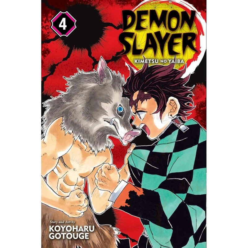 Demon Slayer: Kimetsu no Yaiba, Vol. 4 (Volume 4): Robust Blade [Paperback] Gotouge, Koyoharu