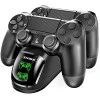 Dobe New World Ps4 Controller Charging Dock With Cable (Black), USB Dobe New World Ps4 Controller Charging Dock With Cable (Black), USB
