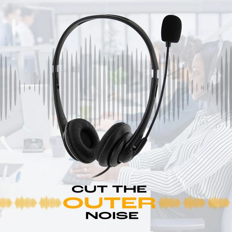 Dyazo Computer Wired Headphones | Headset with Mic | 3.5 MM Jack Compatible for Laptops | Pc | Notebooks (Black) Dyazo Computer Wired Headphones | Headset with Mic | 3.5 MM Jack Compatible for Laptops | Pc | Notebooks (Black)