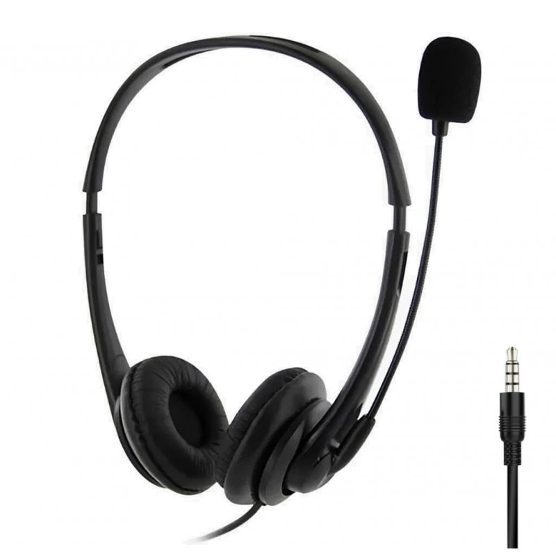 Dyazo Computer Wired Headphones | Headset with Mic | 3.5 MM Jack Compatible for Laptops | Pc | Notebooks (Black) Dyazo Computer Wired Headphones | Headset with Mic | 3.5 MM Jack Compatible for Laptops | Pc | Notebooks (Black)