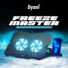 Dyazo Gaming Laptop Cooler| Laptop Cooling pad with Dual USB Powered Fan Compatible with All Notebooks 11.6, 13.3, 15.6, 17 inch with Real RGB Rim Lights (Black) (YL017) Dyazo Gaming Laptop Cooler| Laptop Cooling pad with Dual USB Powered Fan Compatible with All Notebooks 11.6, 13.3, 15.6, 17 inch with Real RGB Rim Lights (Black) (YL017)