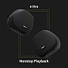 Boat Boomers ESP01 5 Watt Truly Wireless Bluetooth Portable Speaker Black Boat Boomers ESP01 5 Watt Truly Wireless Bluetooth Portable Speaker Black