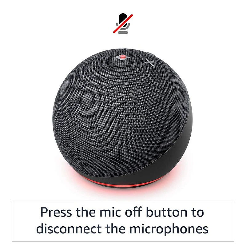 Echo Dot (4th Gen, 2020 release)| Smart speaker with Alexa (Black) Echo Dot (4th Gen, 2020 release)| Smart speaker with Alexa (Black)