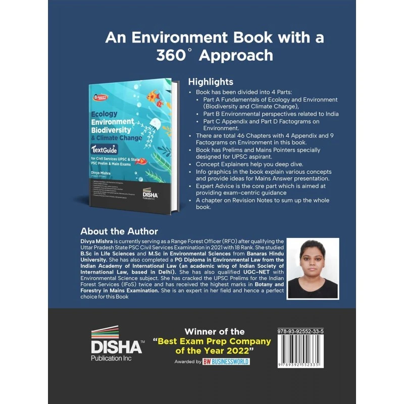Ecology Environment Bio-diversity and Climate Change TextGuide for Civil Services UPSC & State PSC Prelim & Main Exams | Previous Year Questions PYQs | powered with Expert's Advice Prelims & Mains Poi Ecology Environment Bio-diversity and Climate Change TextGuide for Civil Services UPSC & State PSC Prelim & Main Exams | Previous Year Questions PYQs | powered with Expert's Advice Prelims & Mains Poi