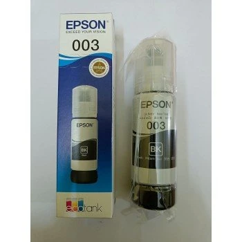 Epson 003 65 ml for EcoTank L1110/L3100/L3101/L3110/L3115/L3116/L3150/L3151/L3152/L3156/L5190 Black Ink Bottle