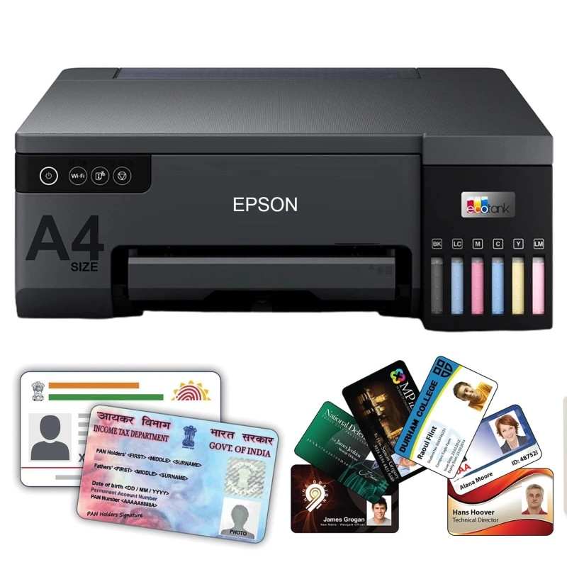 Epson Eco Tank L8050 Wireless Colour Home Inkjet Printers, (Multicolor) Epson Eco Tank L8050 Wireless Colour Home Inkjet Printers, (Multicolor)