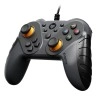 EvoFox Elite Ops Wired Gaming Controller for PC, Android TV and PS3 with 2.4m Long Cable | Dual Vibration Rumble Motors | Zero Lag Connectivity with Plug and Play functionality |2.4m Long Cable, X-Input & D-Input | Black EvoFox Elite Ops Wired Gaming Controller for PC, Android TV and PS3 with 2.4m Long Cable | Dual Vibration Rumble Motors | Zero Lag Connectivity with Plug and Play functionality |2.4m Long Cable, X-Input & D-Input | Black