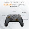 EvoFox Elite Ops Wired Gaming Controller for PC, Android TV and PS3 with 2.4m Long Cable | Dual Vibration Rumble Motors | Zero Lag Connectivity with Plug and Play functionality |2.4m Long Cable, X-Input & D-Input | Black EvoFox Elite Ops Wired Gaming Controller for PC, Android TV and PS3 with 2.4m Long Cable | Dual Vibration Rumble Motors | Zero Lag Connectivity with Plug and Play functionality |2.4m Long Cable, X-Input & D-Input | Black