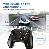 EvoFox Elite X Wired Gamepad for PC with 2 Programmable Macro Back Buttons, Adjustable Dual Vibration Motors,Turbo Mode,Analog Triggers, High Precision joysticks,Low Latency Plug and Play,Translucent Shell Controller for pc EvoFox Elite X Wired Gamepad for PC with 2 Programmable Macro Back Buttons, Adjustable Dual Vibration Motors,Turbo Mode,Analog Triggers, High Precision joysticks,Low Latency Plug and Play,Translucent Shell Controller for pc