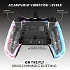 EvoFox Elite X Wireless Gamepad for PC, Macro Buttons, Adjustable Vibration, Turbo Mode, Analog Triggers, Low Latency, USB Extender, Blue Shell EvoFox Elite X Wireless Gamepad for PC, Macro Buttons, Adjustable Vibration, Turbo Mode, Analog Triggers, Low Latency, USB Extender, Blue Shell