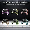 EvoFox Elite X Wireless Gamepad for PC, Macro Buttons, Adjustable Vibration, Turbo Mode, Analog Triggers, Low Latency, USB Extender, Blue Shell EvoFox Elite X Wireless Gamepad for PC, Macro Buttons, Adjustable Vibration, Turbo Mode, Analog Triggers, Low Latency, USB Extender, Blue Shell