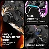 EvoFox Elite X Wireless Gamepad for PC, Macro Buttons, Adjustable Vibration, Turbo Mode, Analog Triggers, Low Latency, USB Extender, Blue Shell EvoFox Elite X Wireless Gamepad for PC, Macro Buttons, Adjustable Vibration, Turbo Mode, Analog Triggers, Low Latency, USB Extender, Blue Shell