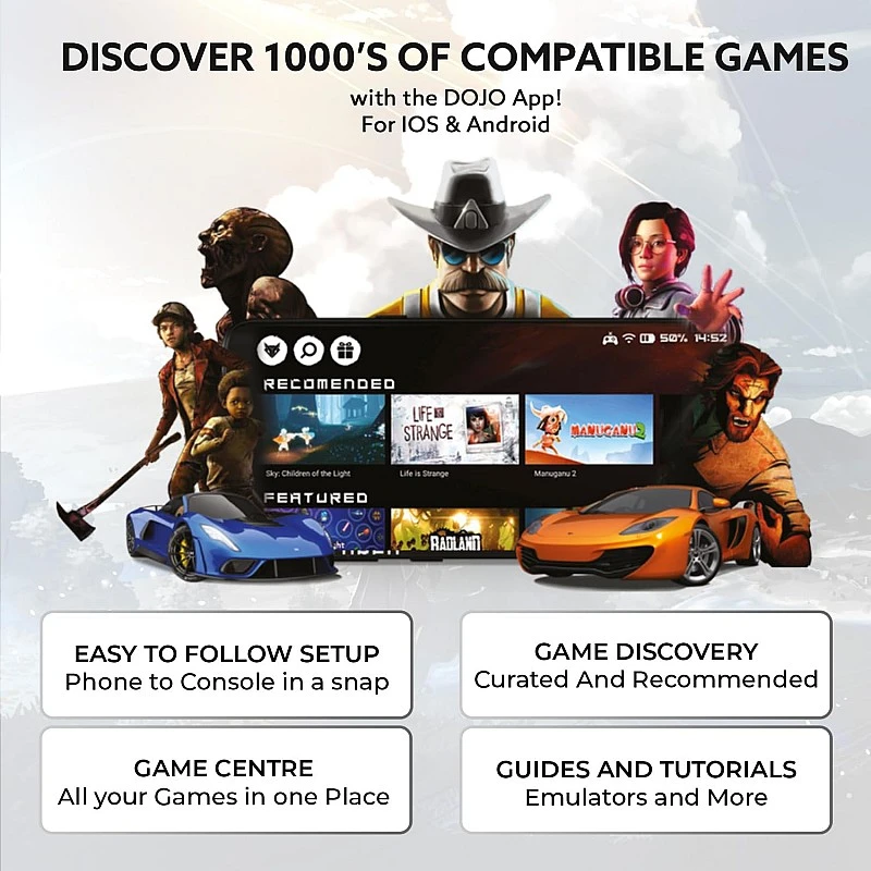 EvoFox One Universal Bluetooth Gamepad For PC, iOS, iPadOS, Android and PS4, Dynamic Rgb Lights, Transparent Design, Programable Buttons, Turbo Mode with The Dojo App, Detachable Mobile Clamp, and More EvoFox One Universal Bluetooth Gamepad For PC, iOS, iPadOS, Android and PS4, Dynamic Rgb Lights, Transparent Design, Programable Buttons, Turbo Mode with The Dojo App, Detachable Mobile Clamp, and More