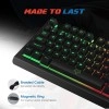 EvoFox Warhammer Full Size Gaming Keyboard with Breathing Effect LED Backlit (Black) EvoFox Warhammer Full Size Gaming Keyboard with Breathing Effect LED Backlit (Black)