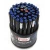 FLAIR Carbonix 0.7mm Ball Pen Tumbler | Liquid Ink Light Weight Pen | Comfortable Grip With Extra Smooth Writing Experience | Attractive Black Body | Blue, Black & Red Ink, Pack of 50 Pens FLAIR Carbonix 0.7mm Ball Pen Tumbler | Liquid Ink Light Weight Pen | Comfortable Grip With Extra Smooth Writing Experience | Attractive Black Body | Blue, Black & Red Ink, Pack of 50 Pens
