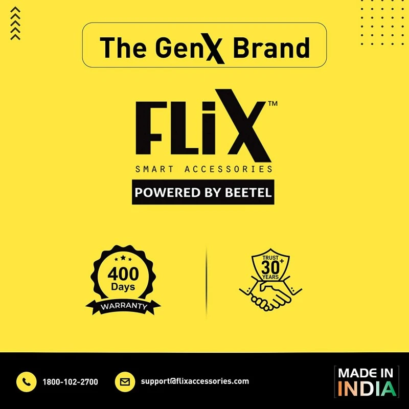 FLiX (Beetel) Decathon Slim 10,000 mAh Lithium Polymer Power Bank Type C Input and Output, Micro USB Port Input (Black) FLiX (Beetel) Decathon Slim 10,000 mAh Lithium Polymer Power Bank Type C Input and Output, Micro USB Port Input (Black)