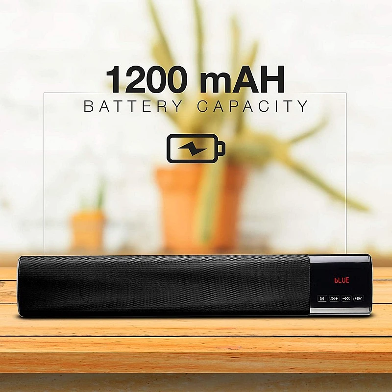 FLiX Beetel Mini Soundbar Wireless 10W Bluetoothv5.1 Speaker Black FLiX Beetel Mini Soundbar Wireless 10W Bluetoothv5.1 Speaker Black