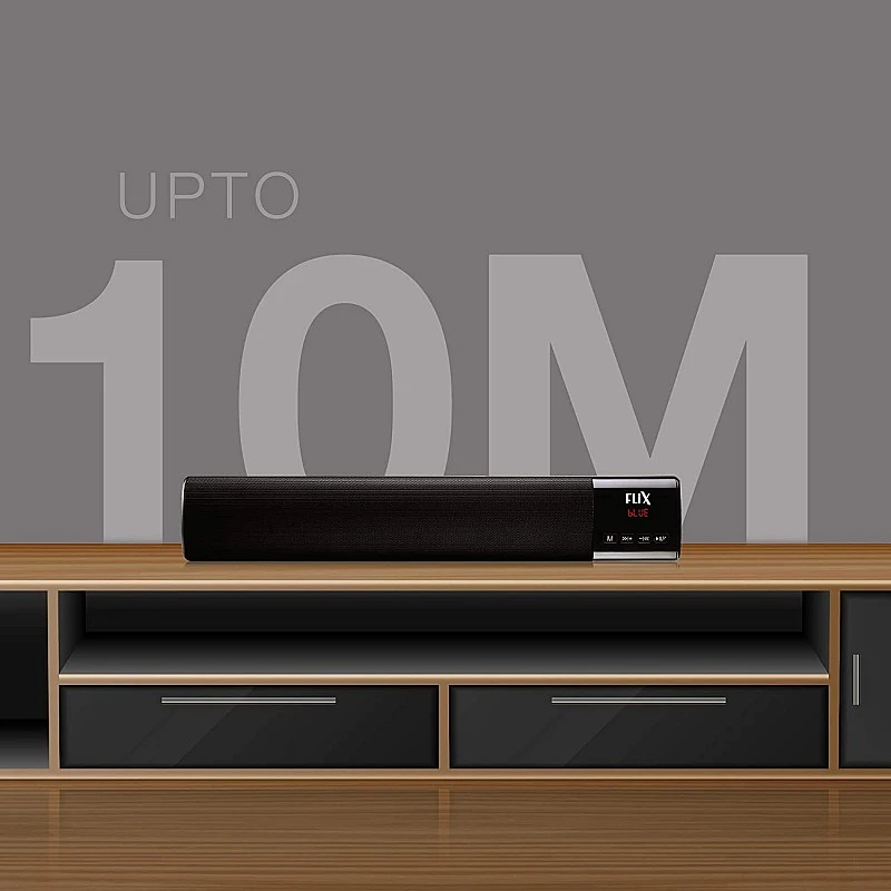 FLiX Beetel Mini Soundbar Wireless 10W Bluetoothv5.1 Speaker Black FLiX Beetel Mini Soundbar Wireless 10W Bluetoothv5.1 Speaker Black