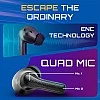 Fastrack Fpods(New Launch) FX100 Bluetooth TWS In-Ear Earbuds with 40 Hrs Playtime|BT V5.3|13mm Extra Deep Bass Drivers|Quad Mic ENC for Clear Calls|Ultra Low 50ms Latency Gaming Mode|NitroFast Charge Fastrack Fpods(New Launch) FX100 Bluetooth TWS In-Ear Earbuds with 40 Hrs Playtime|BT V5.3|13mm Extra Deep Bass Drivers|Quad Mic ENC for Clear Calls|Ultra Low 50ms Latency Gaming Mode|NitroFast Charge
