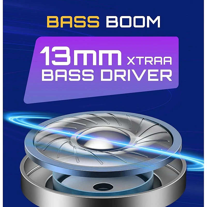 Fastrack Fpods(New Launch) FX100 Bluetooth TWS In-Ear Earbuds with 40 Hrs Playtime|BT V5.3|13mm Extra Deep Bass Drivers|Quad Mic ENC for Clear Calls|Ultra Low 50ms Latency Gaming Mode|NitroFast Charge Fastrack Fpods(New Launch) FX100 Bluetooth TWS In-Ear Earbuds with 40 Hrs Playtime|BT V5.3|13mm Extra Deep Bass Drivers|Quad Mic ENC for Clear Calls|Ultra Low 50ms Latency Gaming Mode|NitroFast Charge