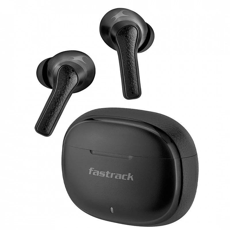 Fastrack Fpods(New Launch) FX100 Bluetooth TWS In-Ear Earbuds with 40 Hrs Playtime|BT V5.3|13mm Extra Deep Bass Drivers|Quad Mic ENC for Clear Calls|Ultra Low 50ms Latency Gaming Mode|NitroFast Charge Fastrack Fpods(New Launch) FX100 Bluetooth TWS In-Ear Earbuds with 40 Hrs Playtime|BT V5.3|13mm Extra Deep Bass Drivers|Quad Mic ENC for Clear Calls|Ultra Low 50ms Latency Gaming Mode|NitroFast Charge