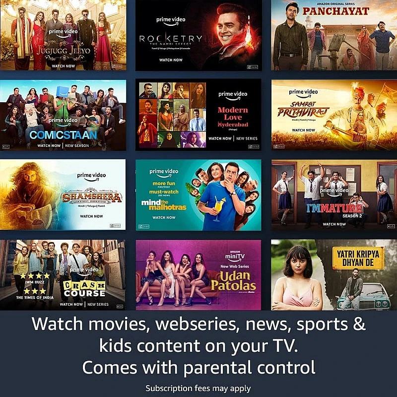 Fire TV Stick 4K with all-new Alexa Voice Remote (includes TV and app controls), Dolby Vision Fire TV Stick 4K with all-new Alexa Voice Remote (includes TV and app controls), Dolby Vision