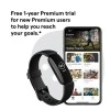 Fitbit Inspire 2 Health & Fitness Tracker with a Free 1-Year Premium Trial, 24/7 Heart Rate, Black/Black, One Size (S & L Bands Included)
