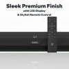 GOVO GOSURROUND 900 200W Soundbar, 2.1 Channel Home Theatre, 6.5” Wired Stylish Remote (Platinum Black) GOVO GOSURROUND 900 200W Soundbar, 2.1 Channel Home Theatre, 6.5” Wired Stylish Remote (Platinum Black)