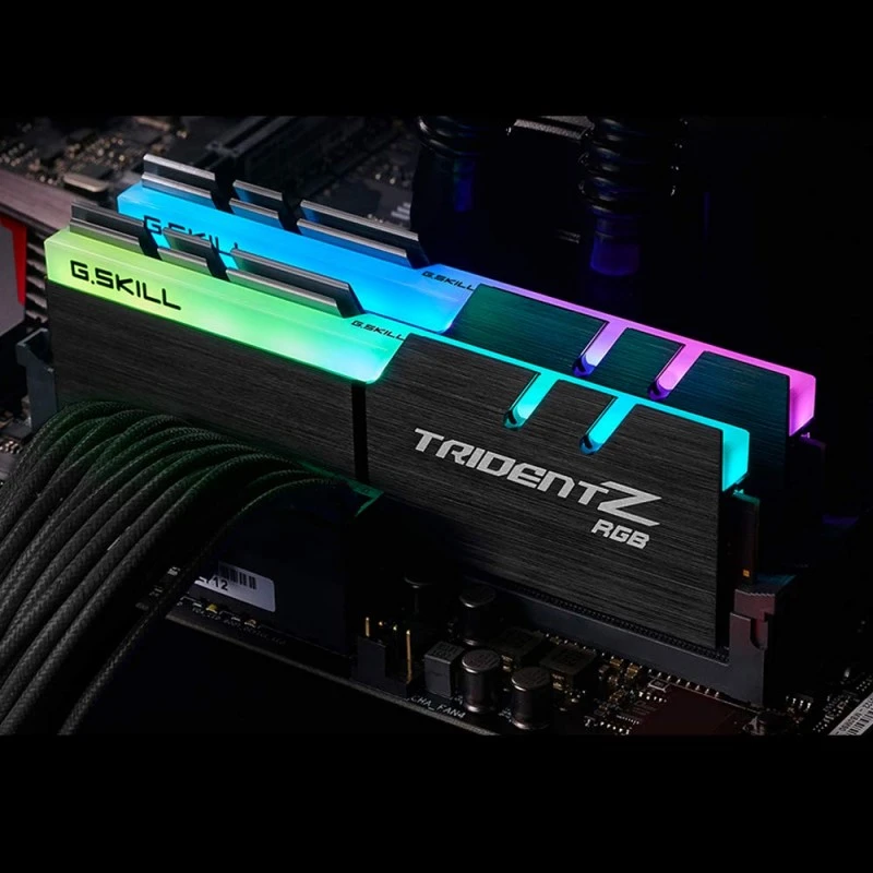 G.SKILL Ripjaws V 8GB (1 * 8GB) DDR4 3200 MHz CL16-18-18-38 1.35V Desktop Memory RAM - F4-3200C16S-8GVKB G.SKILL Ripjaws V 8GB (1 * 8GB) DDR4 3200 MHz CL16-18-18-38 1.35V Desktop Memory RAM - F4-3200C16S-8GVKB