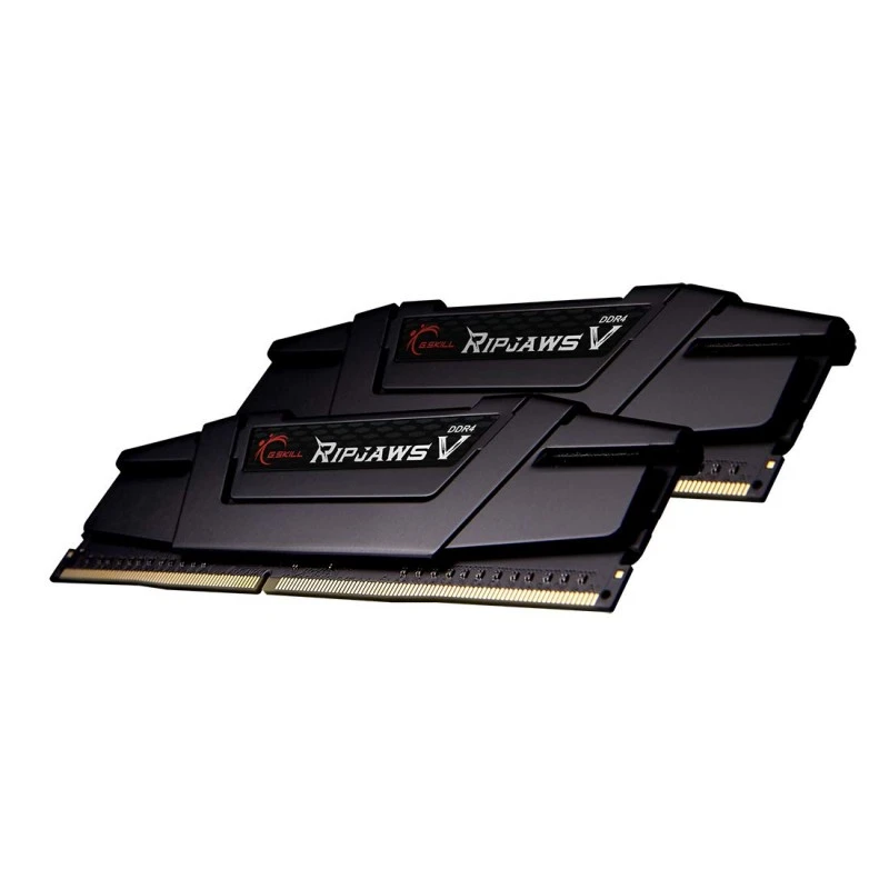 G.SKILL Ripjaws V 8GB (1 * 8GB) DDR4 3200 MHz CL16-18-18-38 1.35V Desktop Memory RAM - F4-3200C16S-8GVKB G.SKILL Ripjaws V 8GB (1 * 8GB) DDR4 3200 MHz CL16-18-18-38 1.35V Desktop Memory RAM - F4-3200C16S-8GVKB