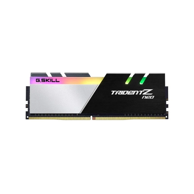 G.SKILL Trident Z Neo 16GB (2 * 8GB) DDR4 3200MHz CL16-18-18-38 1.35V Desktop Memory RAM - F4-3200C16D-16GTZN G.SKILL Trident Z Neo 16GB (2 * 8GB) DDR4 3200MHz CL16-18-18-38 1.35V Desktop Memory RAM - F4-3200C16D-16GTZN
