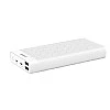 Gionee 20000 mAh Lithium Polymer Power Bank PB20K1D with 15 Watt Fast Charging, White Gionee 20000 mAh Lithium Polymer Power Bank PB20K1D with 15 Watt Fast Charging, White