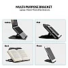 Gizga Essentials 2-in-1 Laptop Stand 360° Rotating 10 Adjustable Angles for All 12-15.6-Inch Laptops Notebook with Mobile Holder (Black) Gizga Essentials 2-in-1 Laptop Stand 360° Rotating 10 Adjustable Angles for All 12-15.6-Inch Laptops Notebook with Mobile Holder (Black)