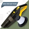 GoMechanic Car Vacuum Cleaner - Portable 2 in 1 Wet & Dry Cleaner for Car with High Suction Power 6000PA - Multipurpose 12V Power Corded with Nozzle Straw & HEPA Filter (Neutron 6000, Black & Yellow) GoMechanic Car Vacuum Cleaner - Portable 2 in 1 Wet & Dry Cleaner for Car with High Suction Power 6000PA - Multipurpose 12V Power Corded with Nozzle Straw & HEPA Filter (Neutron 6000, Black & Yellow)