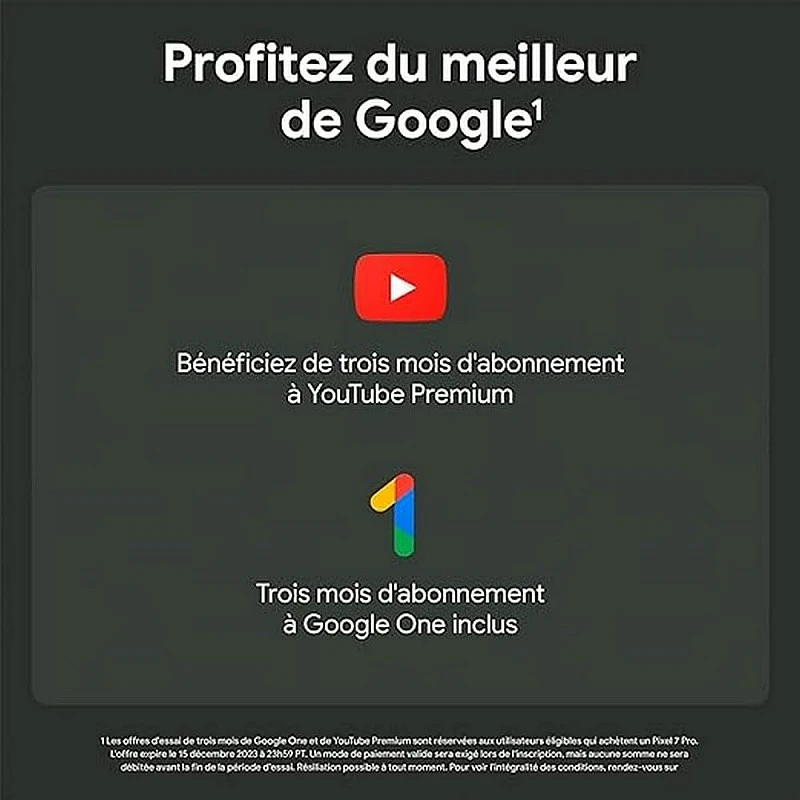 Google Pixel 7 Pro (Obsidian, 128 GB) (12 GB RAM) (Refurbished)