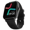 HAMMER Ace 4.0 Calling Smart Watch with Large 1.85" IPS Display, Dual Mode, Spo2, Heart Rate, Strong Metallic Body & Skin Friendly Strap, Black