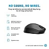 HP 280 USB Wireless Mouse, 2.4GHz Connection , 19U64AA Black HP 280 USB Wireless Mouse, 2.4GHz Connection , 19U64AA Black