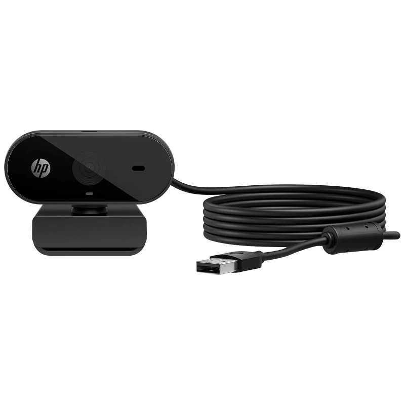 HP 320 FHD Webcam 1080 Full HD 30fps - Plug and Play Setup, Wide-Angle View for Video Calling on Skype, Zoom, Microsoft Teams and Other Apps/ 1 Year Warranty (53X26AA),Black HP 320 FHD Webcam 1080 Full HD 30fps - Plug and Play Setup, Wide-Angle View for Video Calling on Skype, Zoom, Microsoft Teams and Other Apps/ 1 Year Warranty (53X26AA),Black