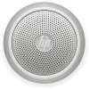 HP 360 Mono Portable Silver Bluetooth Speaker with Built-in Microphone Ip54 Dust and Water Resistance 2D801AA