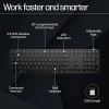 HP 450 Programmable Wireless, Full Size; 3-Zone Layout Keyboard, 2.4 Ghz Wireless Connection, Compatible with Pcs with Available USB-A Port, Black HP 450 Programmable Wireless, Full Size; 3-Zone Layout Keyboard, 2.4 Ghz Wireless Connection, Compatible with Pcs with Available USB-A Port, Black