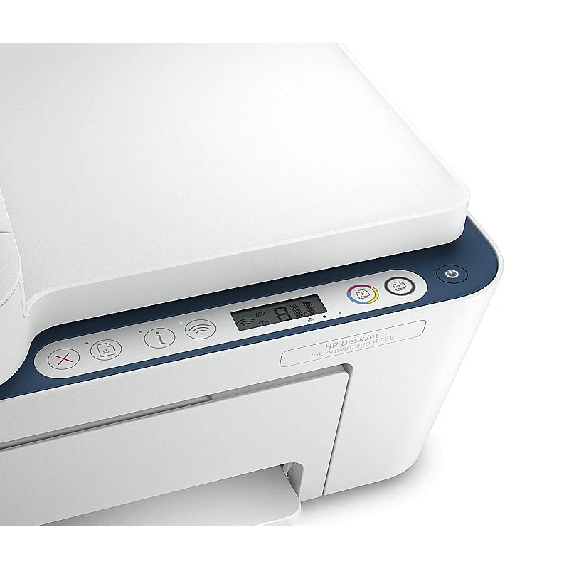 HP Deskjet Ink Advantage 4178 WiFi Colour Printer, Scanner and Copier for Home/Small Office Compact Size car without cartridge Refurbished HP Deskjet Ink Advantage 4178 WiFi Colour Printer, Scanner and Copier for Home/Small Office Compact Size car without cartridge Refurbished