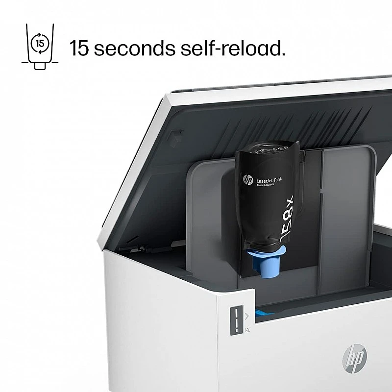 HP Laserjet Tank 1005w Printer for Home & SMBs: 3-in-1 Dual Band Wi-Fi, Smart Guided Buttons, Mobile Printing HP Laserjet Tank 1005w Printer for Home & SMBs: 3-in-1 Dual Band Wi-Fi, Smart Guided Buttons, Mobile Printing