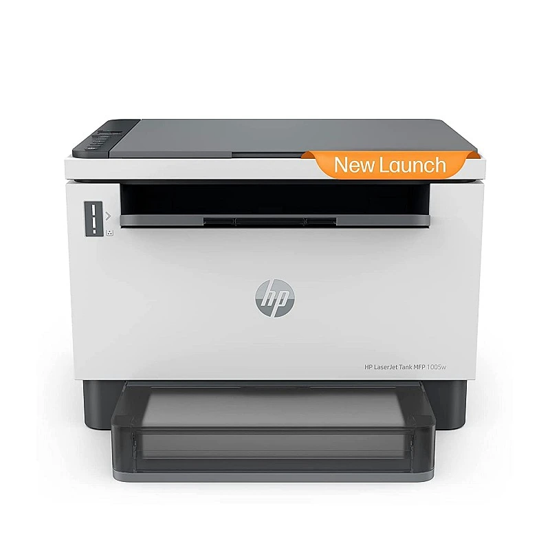 HP Laserjet Tank 1005w Printer for Home & SMBs: 3-in-1 Dual Band Wi-Fi, Smart Guided Buttons, Mobile Printing HP Laserjet Tank 1005w Printer for Home & SMBs: 3-in-1 Dual Band Wi-Fi, Smart Guided Buttons, Mobile Printing