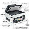 HP Smart 750 WiFi Duplex Printer with Smart-Guided Button, Print, Scan, Copy, Wireless, up to 12K Black or 8K Color Pages of Ink in The Box HP Smart 750 WiFi Duplex Printer with Smart-Guided Button, Print, Scan, Copy, Wireless, up to 12K Black or 8K Color Pages of Ink in The Box