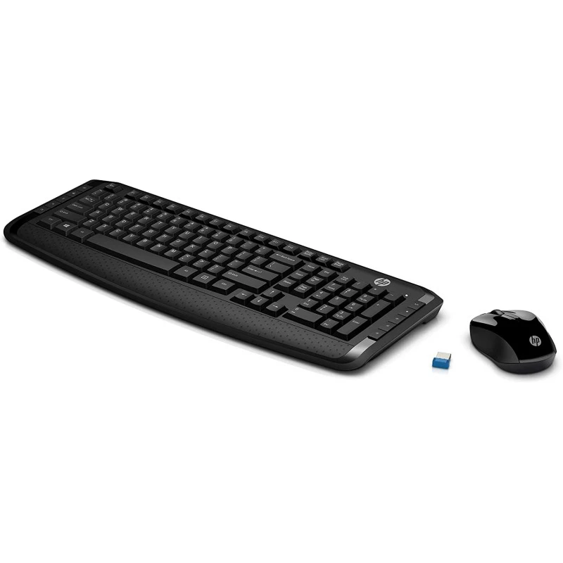 HP Wireless Keyboard and Mouse 300 Black HP Wireless Keyboard and Mouse 300 Black