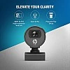 HP w100 480p/30 Fps Webcam, Built-in Mic, Plug and Play, Wide-Angle View for Video Calling, Skype, Zoom, Microsoft Teams, Black HP w100 480p/30 Fps Webcam, Built-in Mic, Plug and Play, Wide-Angle View for Video Calling, Skype, Zoom, Microsoft Teams, Black